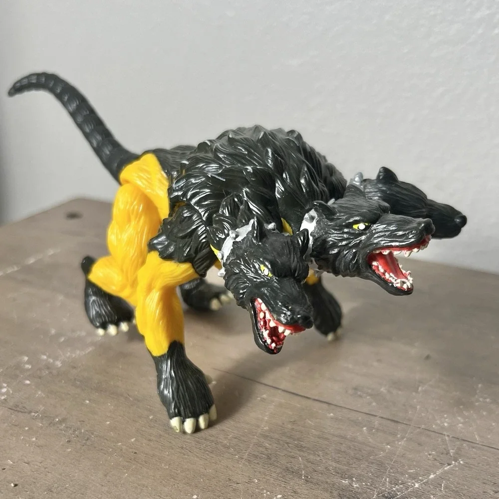 Vtg Toy Biz Hercules The Legendary Journeys CERBERUS Figure‎ 1995 3-headed Dog